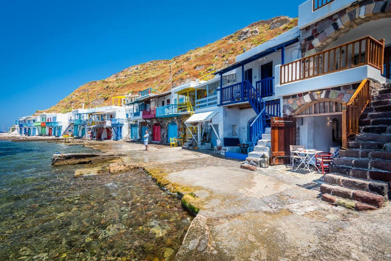 Neosikos Amazing Beach House In Milos Island Villa Klima  Bagian luar foto